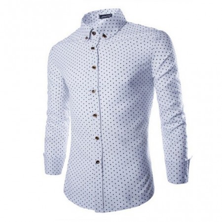 camisa manga longa masculina social