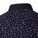 Camisa Social Estampa Floral Masculina Casual Elegante Plus Size