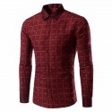 Camsia Social Classica Moderna Men's Casual Long Sleeve