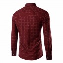 Camsia Social Classica Moderna Men's Casual Long Sleeve