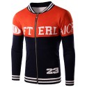 Jacket School Male Athlete Sports Winter American