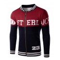 Jacket School Male Athlete Sports Winter American