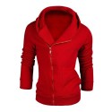 Hooded Male Modern Zippers Winter Fashion Hooded