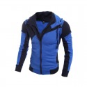 Hooded Zip Rider Winter Jacket Comfortable Long Sleeve