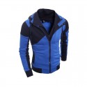 Hooded Zip Rider Winter Jacket Comfortable Long Sleeve