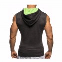 Moletom Treino Regata Masculina Esportiva Corrida com Capuz