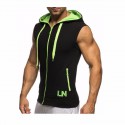 Moletom Treino Regata Masculina Esportiva Corrida com Capuz