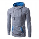 Casual Hooded Winter Male Fashion Modern Young Hooded