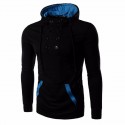 Casual Hooded Winter Male Fashion Modern Young Hooded