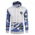 Hooded Army Casual Male Stamped Military Camouflage