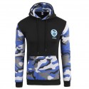 Hooded Army Casual Male Stamped Military Camouflage