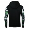 Hooded Army Casual Male Stamped Military Camouflage