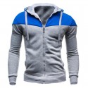 Jaqueta de Poluver Masculino Moletom Casual Casaco Esportivo Inverno