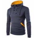 Hooded Casual Male Gola Winter Olympic jackets Long Sleeve