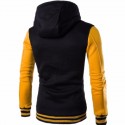 Jaquete Esporte Colegial Masculino Moletom Casual de Inverno