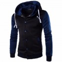 Jaquete Esporte Colegial Masculino Moletom Casual de Inverno