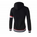 Jacket Capital College Winter Sports Hooded Male