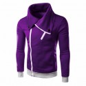 Hooded Male Fashion Stylish Zipper Neck Winter High