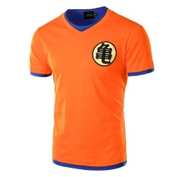 Camiseta T Dragon Ball Tematica Anime Masculino Laranja Casual Mestre