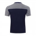 Camiseta Masculina T Listrada Casual Esporte Moderna Elegante Verão