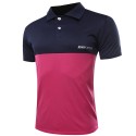 Camiseta Polo Esporte Casual Masculina Elegante Slim Fit Fina Moderna