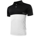 Camiseta Polo Esporte Casual Masculina Elegante Slim Fit Fina Moderna