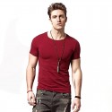 Smart Casual shirt Basic Men's Cold Cotton Summer Casual Soft