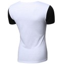 Shirt Party Club Men's Casual Stylish Leather White Modern