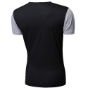 Camiseta Festa Club Masculina Elegante Couro Branca Casual Moderna