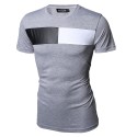 Camiseta Festa Club Moderna Masculina Casual Esporte Fino Elegante