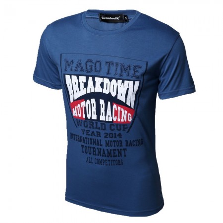 Camiseta Estampada Masculina Básica Casual BreakDown Urbana