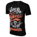 Camiseta California Estampada Motoqueiro Masculino Casual