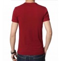 Camiseta Casual Masculina Calitta Estudante Retalhos Moderna