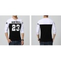 Camiseta America 23 Masculina Esporte Colegial Manga Longa Casual