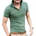 Camiseta Polo Masculina Verão Esporte Fino Varias Cores Calitta Casual