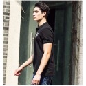 Shirt Sport Polo Black Men's Casual Summer Basic Elegant