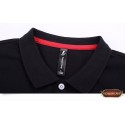 Shirt Sport Polo Black Men's Casual Summer Basic Elegant