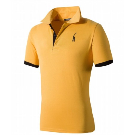 Polo shirt Slim Fit Sport Thin Men's Casual Summer Lisa