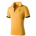 Polo shirt Slim Fit Sport Thin Men's Casual Summer Lisa