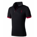 Polo shirt Slim Fit Sport Thin Men's Casual Summer Lisa