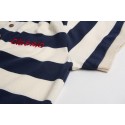 Polo shirt Men's Striped Holiday Summer Casual Thin Espore