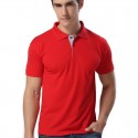 Camiseta Pólo Lisa Básica Casual Masculina Esporte Fino Slim Fit