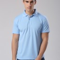 Camiseta Pólo Lisa Básica Casual Masculina Esporte Fino Slim Fit