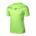 Camiseta T Esportiva Treino Academia e Futebol Vermelha Masculina Fina