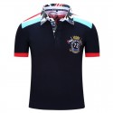 Polo Shirt Summer Social Men's Sport Elegant Casual Coat