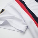 Men's Golf Polo Shirt Navy Elegant Thin Sport Striped