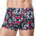 Cueca Masculina Boxer Estampada Colorida Alegre Divertida 3D