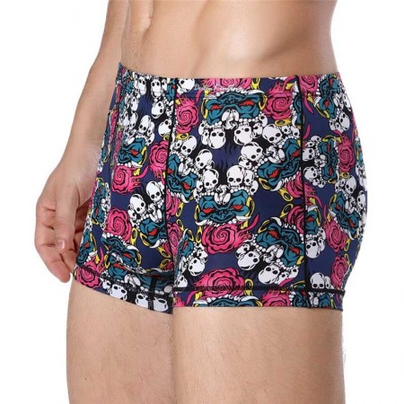 Men's underwear Boxer Stamped Colorful Happy Fun 3D