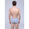 Cueca Boxer azul ceu Masculina Lisa Básica Praia Moda Intima