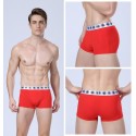 Cueca Boxer Vermelha Masculina Lisa Básica Calvin Bordada Diversas Cores Sol